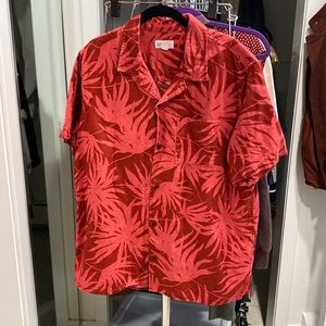 ⚡️SALE Gap linen men’s button down shirt Aloha Hawaiian